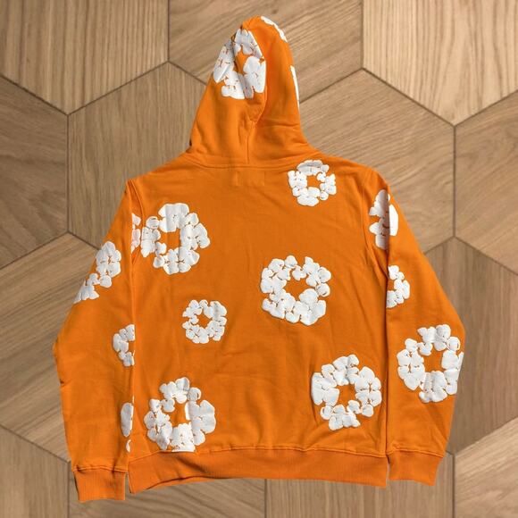 DENIM TEARS Hoodie Orange - Picture 2 of 3
